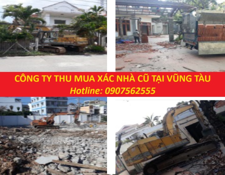 Công ty mua xác nhà cũ tại Vũng Tàu